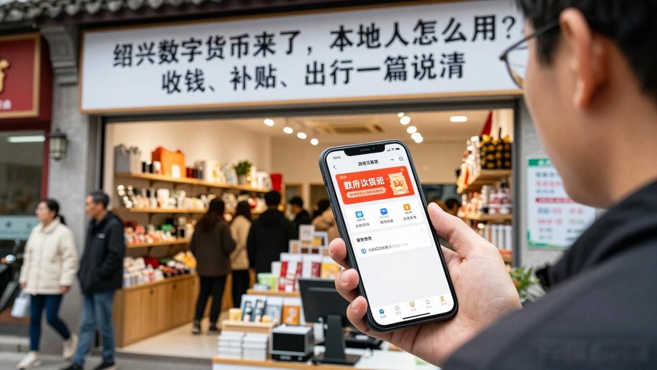 绍兴数字货币来了，本地人怎么用？收钱、补贴、出行一篇说清