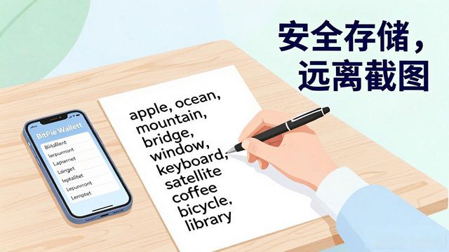 比特派钱包安全存储指南：手机端操作三步走