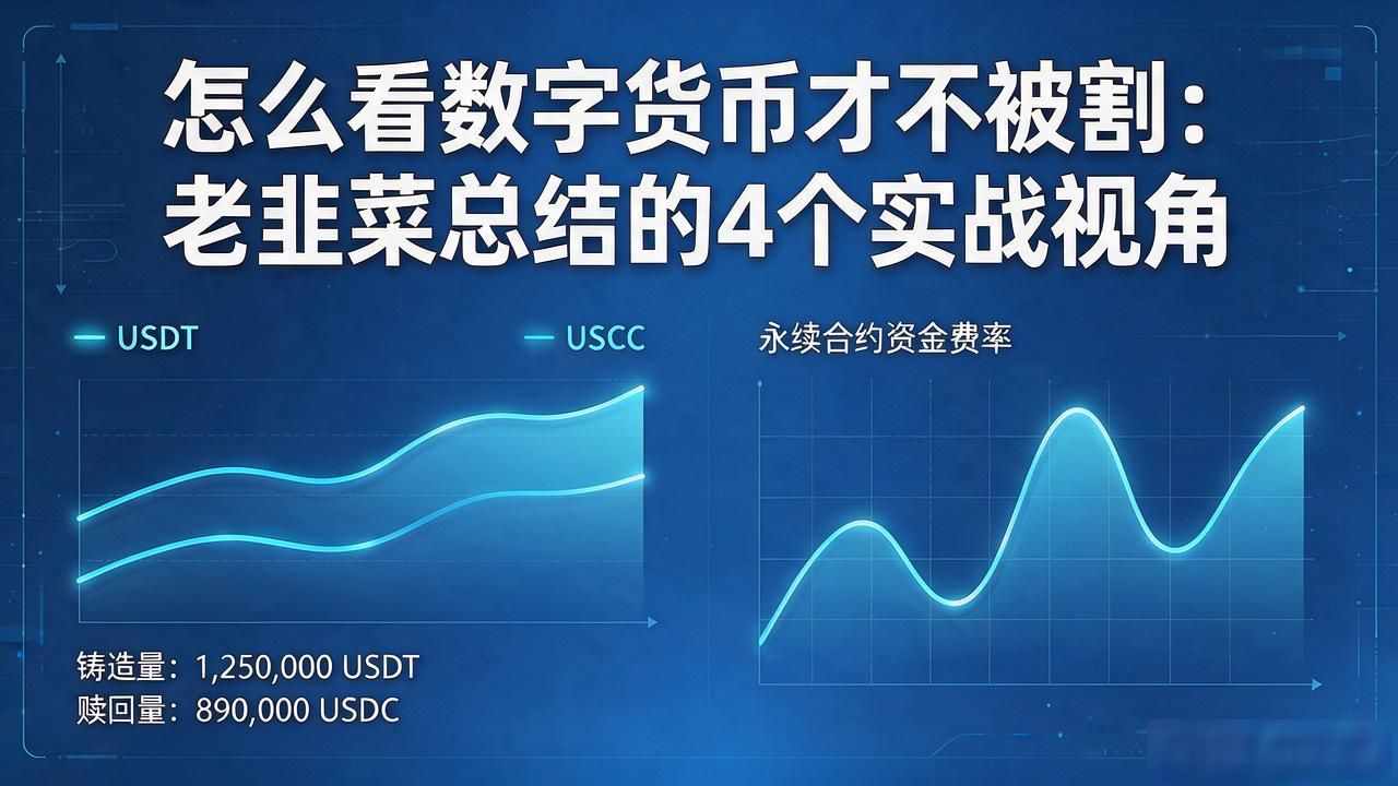 怎么看数字货币才不被割：老韭菜总结的4个实战视角