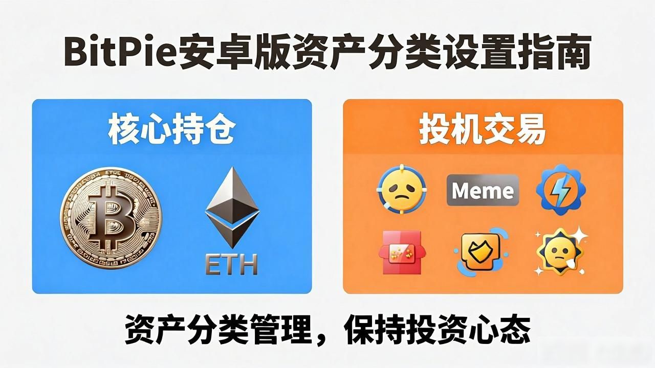 BitPie安卓版资产分类设置指南