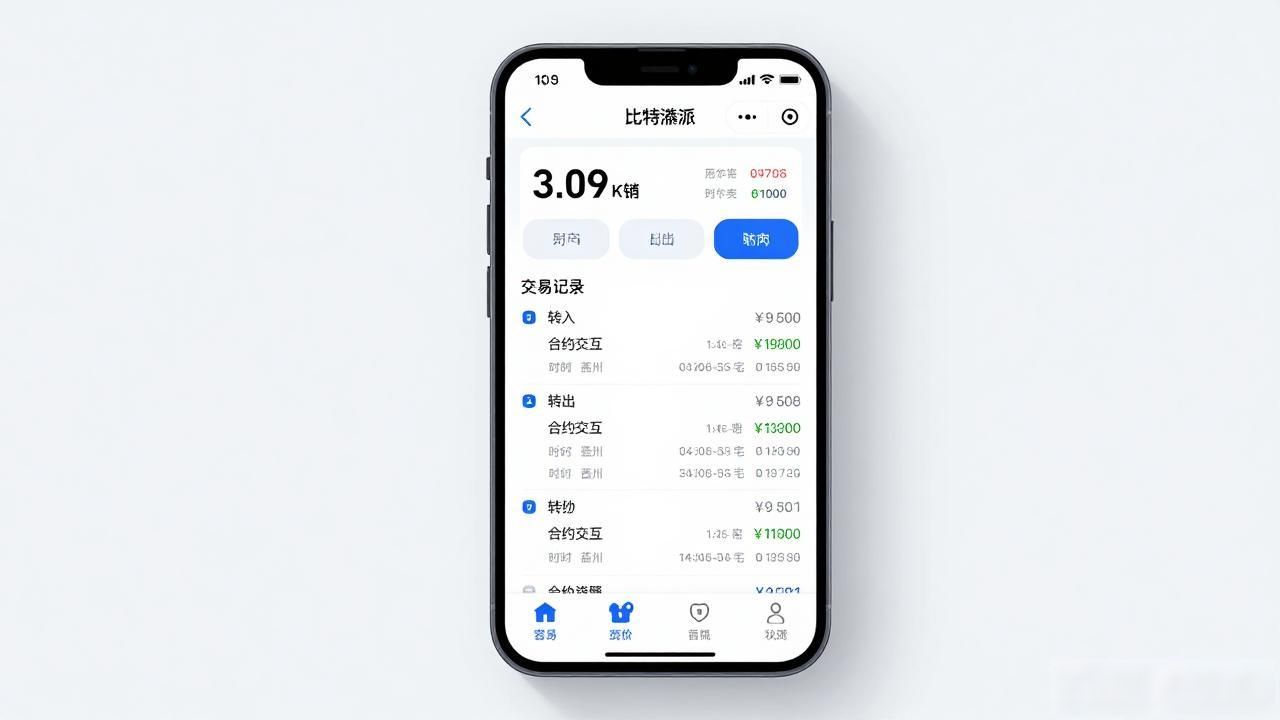 比特派钱包查记录方法