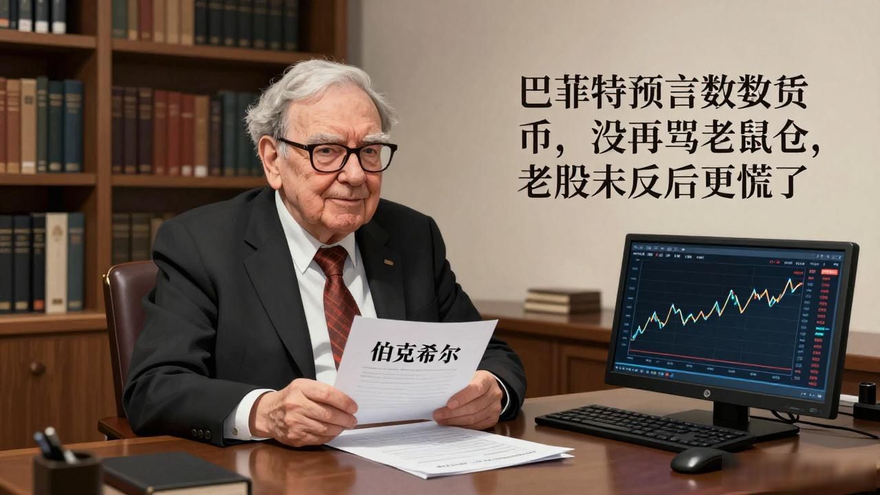 巴菲特预言数字货币，没再骂老鼠仓，老股民反而更慌了