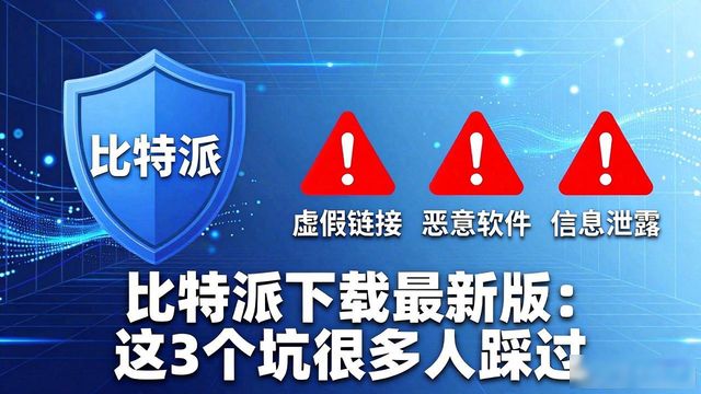 比特派下载最新版：这3个坑很多人踩过
