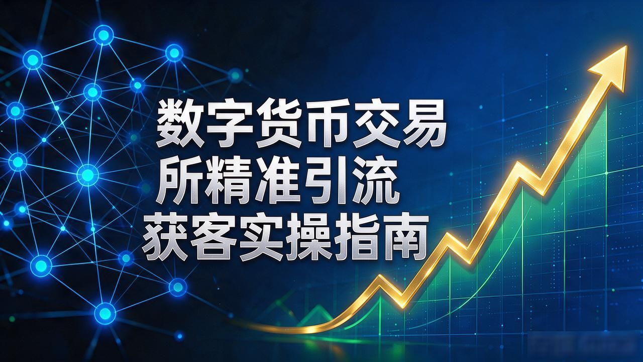 数字货币交易所精准引流获客实操指南