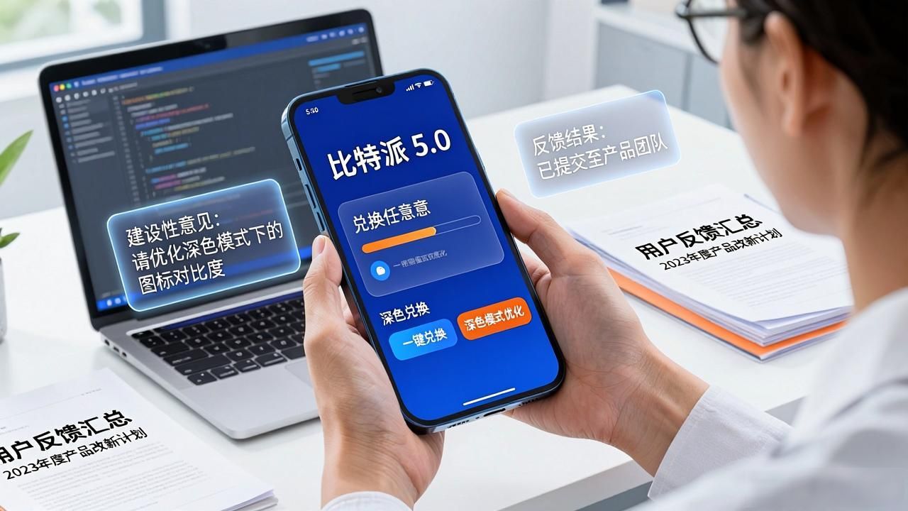 比特派5.0下载后怎么提意见才有效？