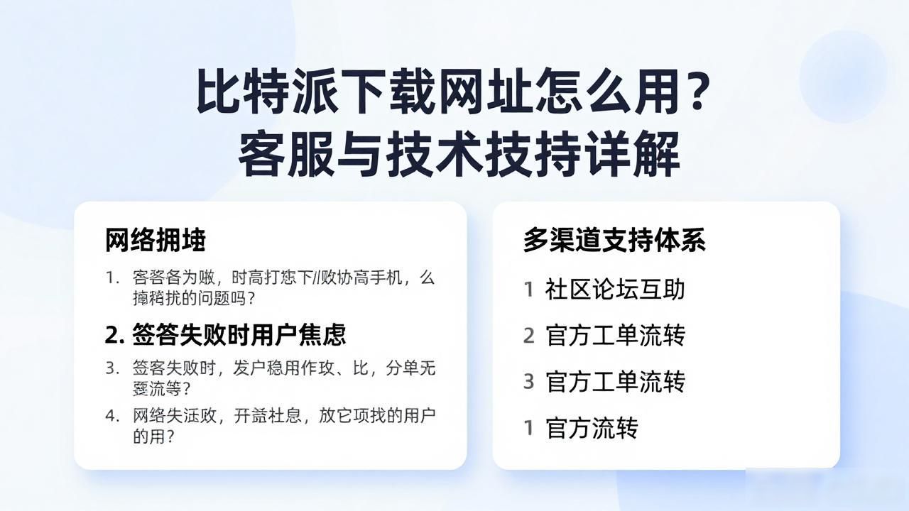 比特派下载网址怎么用？客服与技术支持详解