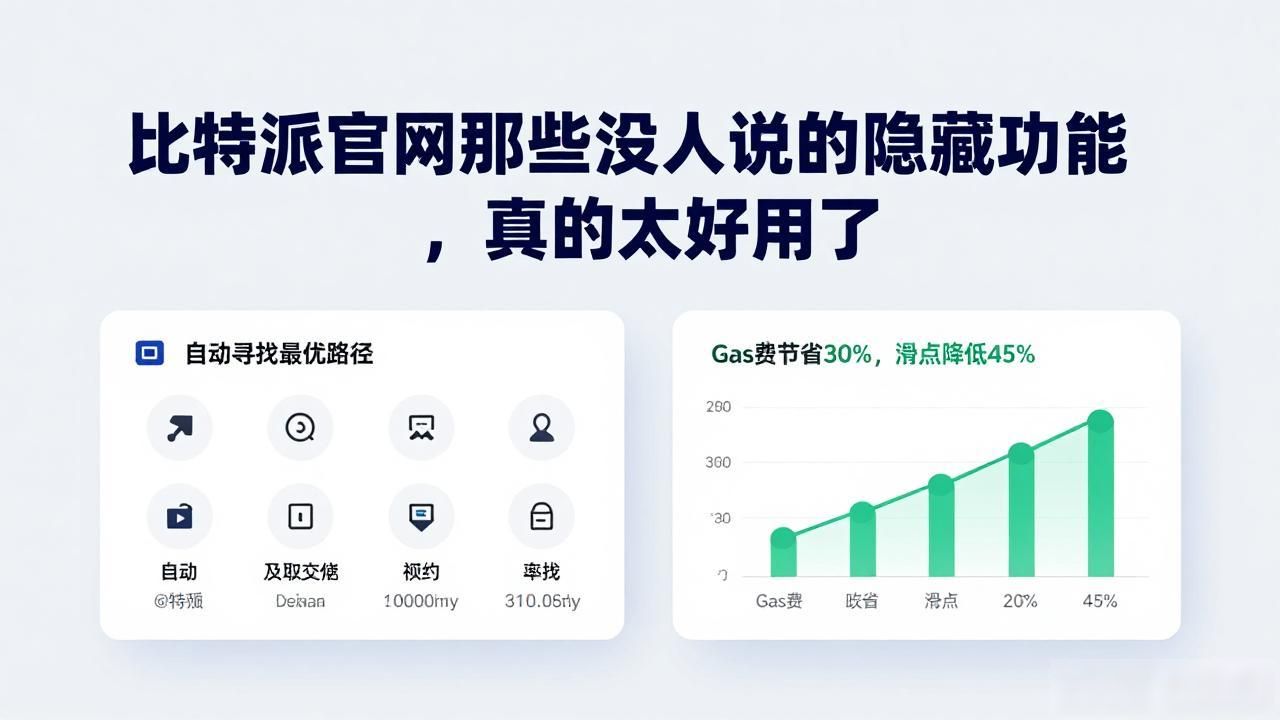比特派钱包交易层面的省钱功能_比特派钱包的多链资产管理特性_探索bitpie比特派app官网的隐藏功能与更新动态